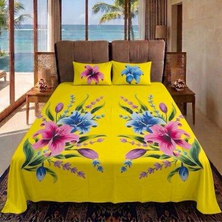 Bedsheet Hand Painted Handmade in Bali